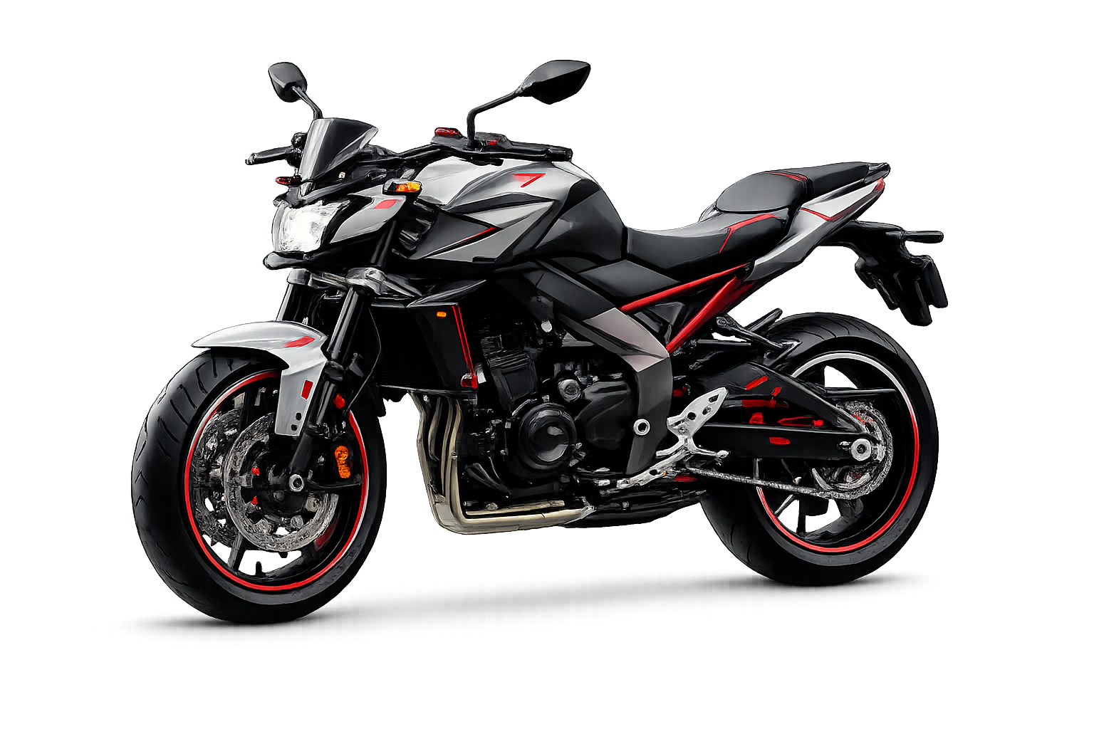 Motocicleta para revisión técnico mecánica